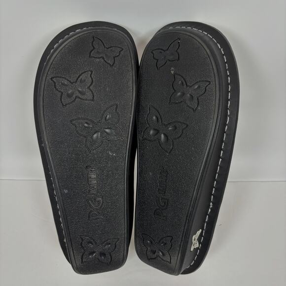 Alegria Paloma Mary Jane Shoes 39 8.5-9 Floral Butterfly Leather Ivory Coquette - Picture 11 of 11